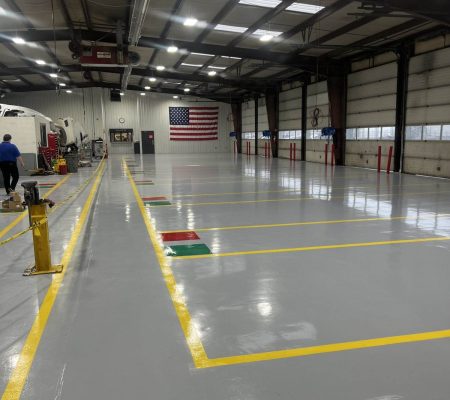 warehouse floor coatings with polyeura in Greater Oxford, MS by Memphis Coatings Company
