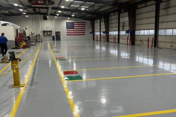 warehouse floor coatings with polyeura in Greater Oxford, MS by Memphis Coatings Company
