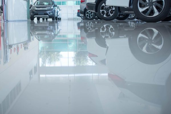 Automotive Showroom Floor Coatings by Memphis Coatings Company